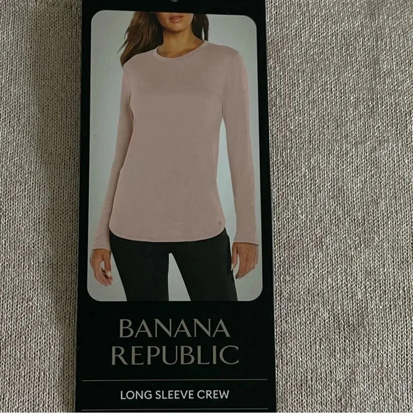 Banana Republic Long Sleeve Crewneck Top - Picture 3 of 11